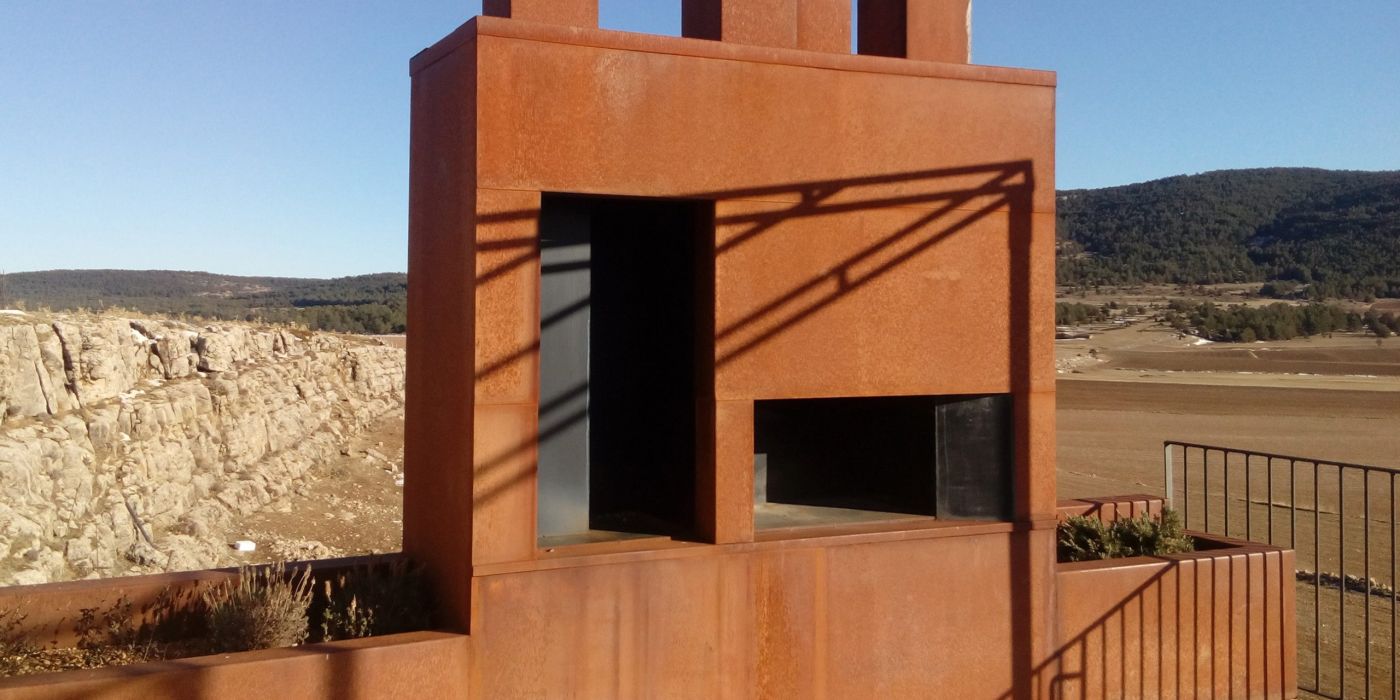 Trabajo de inox y acero corten