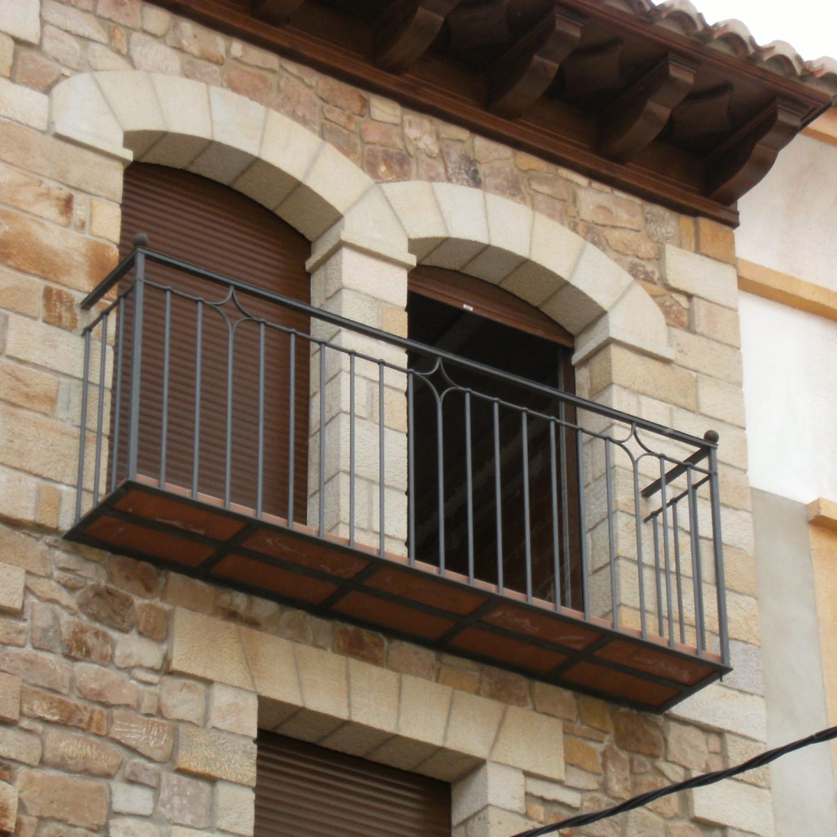 Foto de trabajo de balcones y rejas