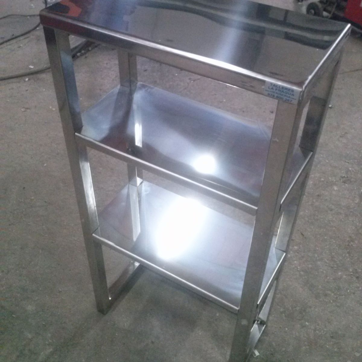 Foto de trabajo de inox y acero corten