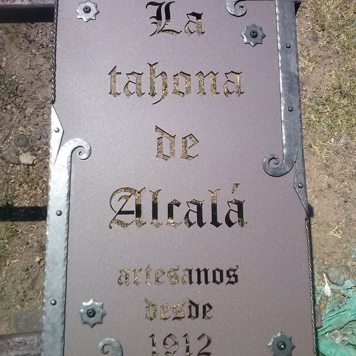 Foto de trabajo de rótulos