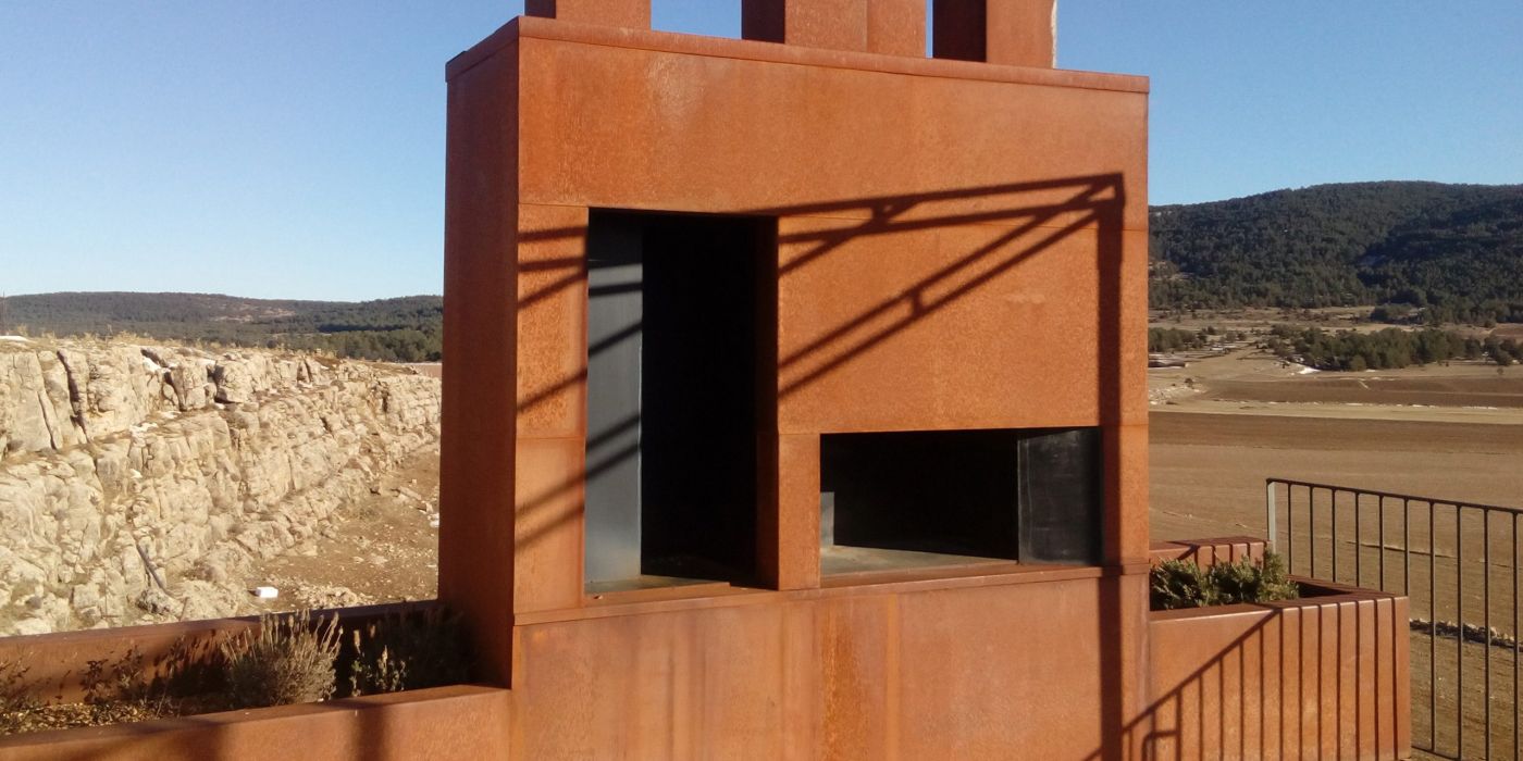 Trabajo de inox y acero corten