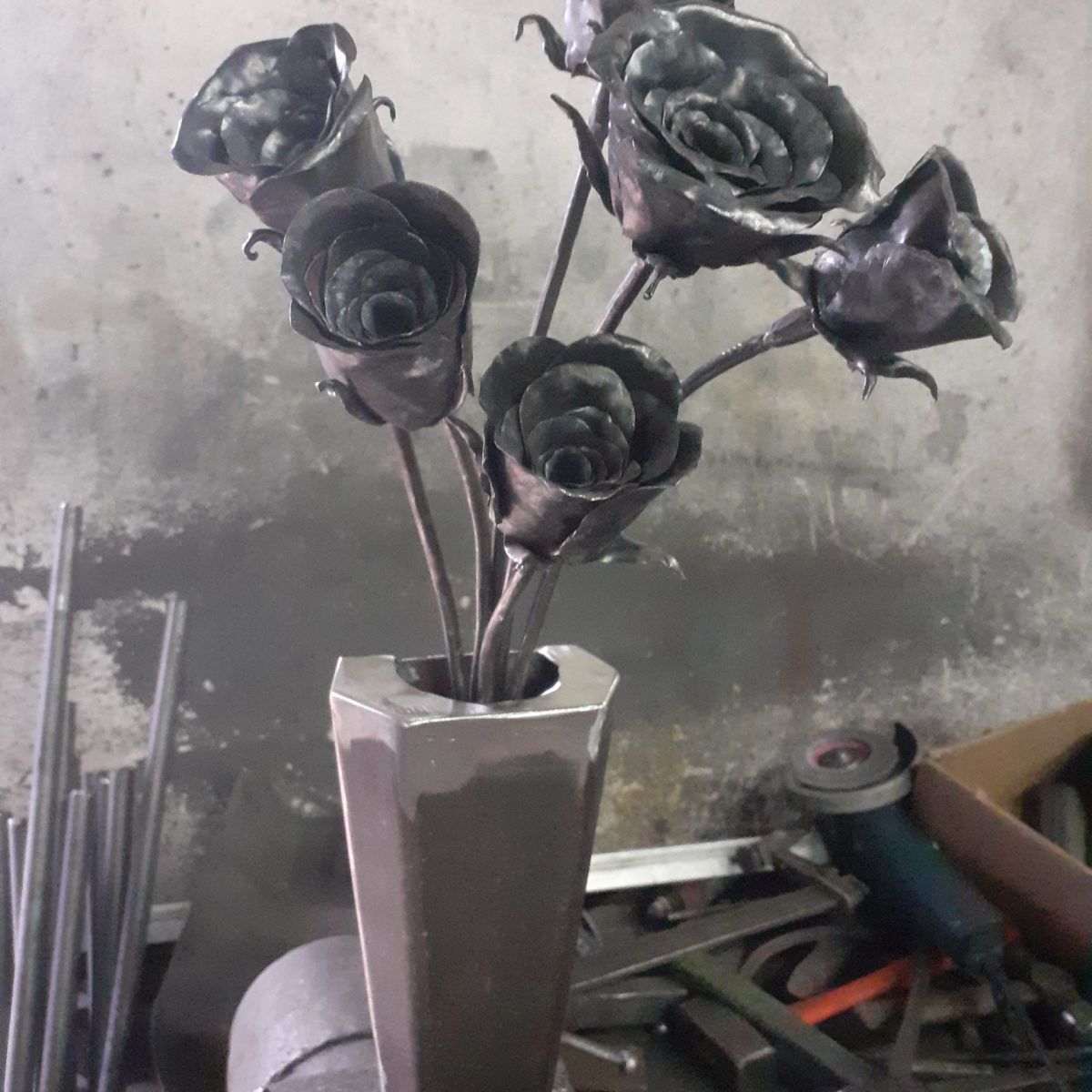 Foto de trabajo de forja artística